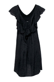 Current Boutique-Zadig & Voltaire - Black Cheetah Mini Dress Sz M