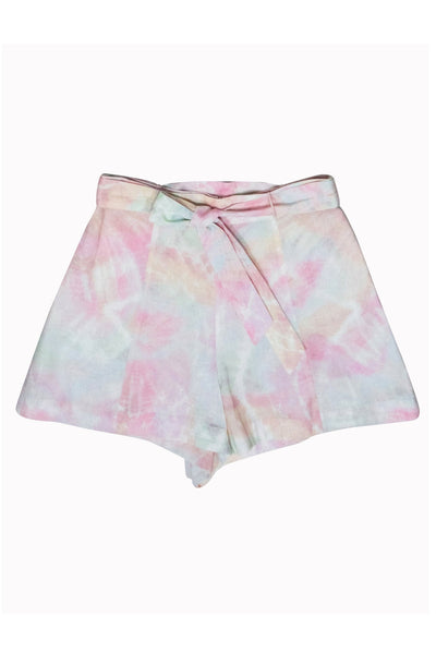 Current Boutique-Zimmermann - Blush Pastel Tie Dye Shorts Sz 8