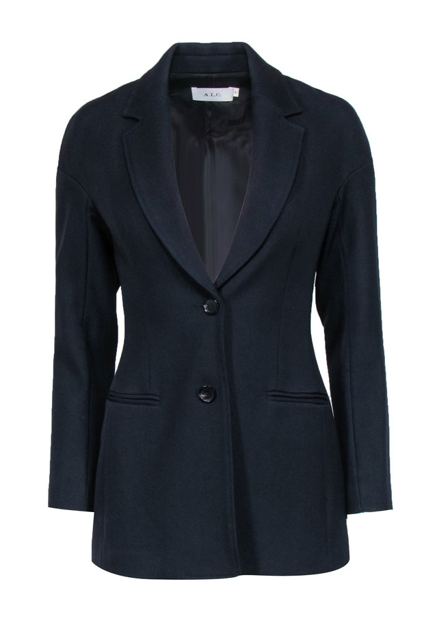 Current Boutique-A.L.C. - Navy Two Button Blazer Sz 0