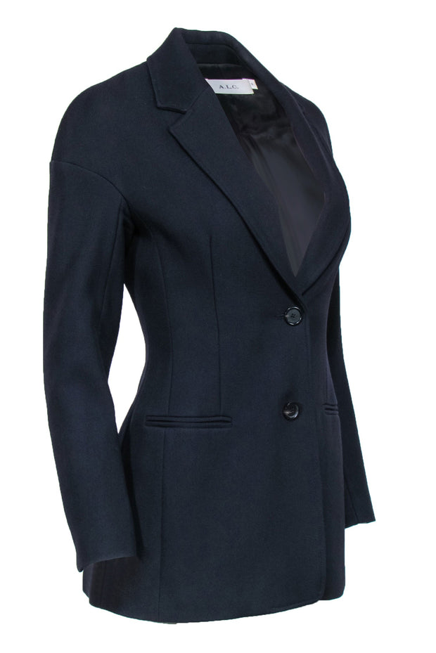 Current Boutique-A.L.C. - Navy Two Button Blazer Sz 0