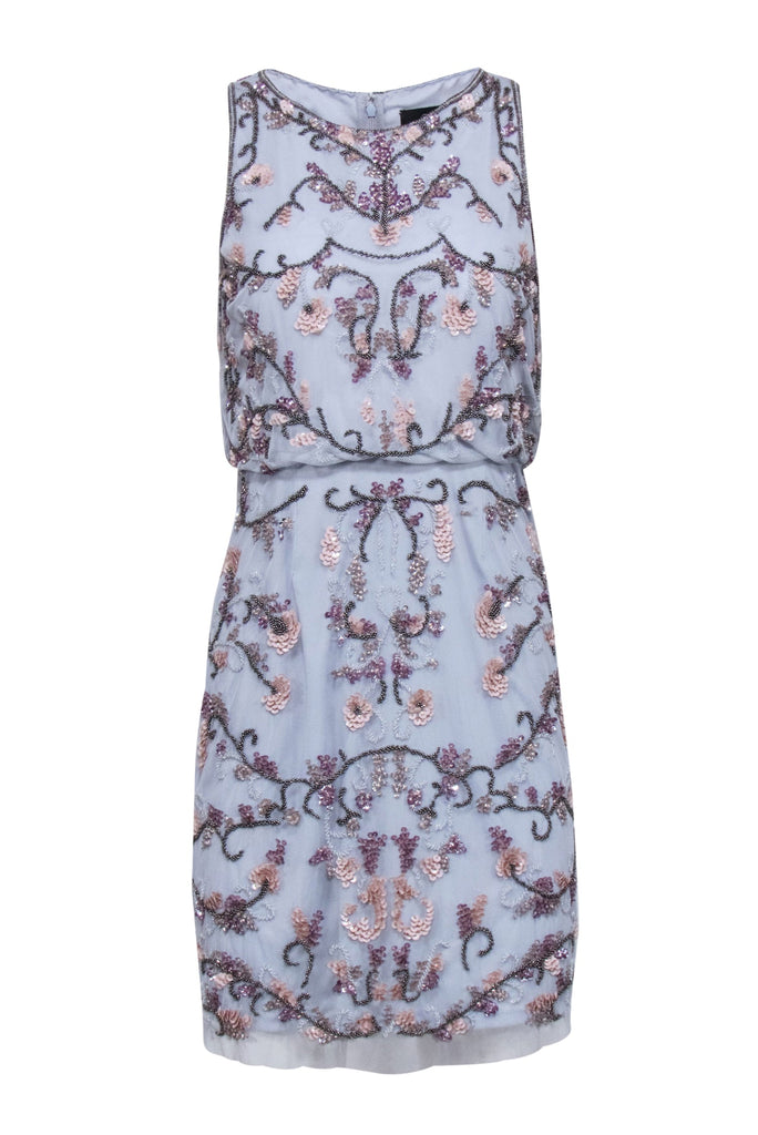 blue dress for baby girl Adrianna Papell