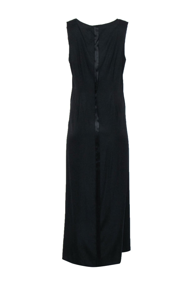 T by Alexander Wang - Black Satin Sleeveless Maxi Dress Sz 10 T by Alexander Wang - Black Satin Sleeveless Maxi Dress Sz 10