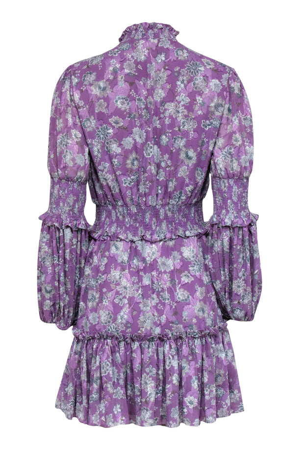 alexis purple dress Alexis