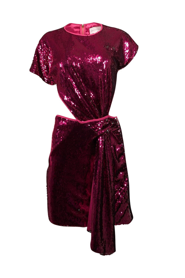 Alice McCall - Pink Sequined Cutout Mini Dress Sz 6 Alice McCall - Pink Sequined Cutout Mini Dress Sz 6