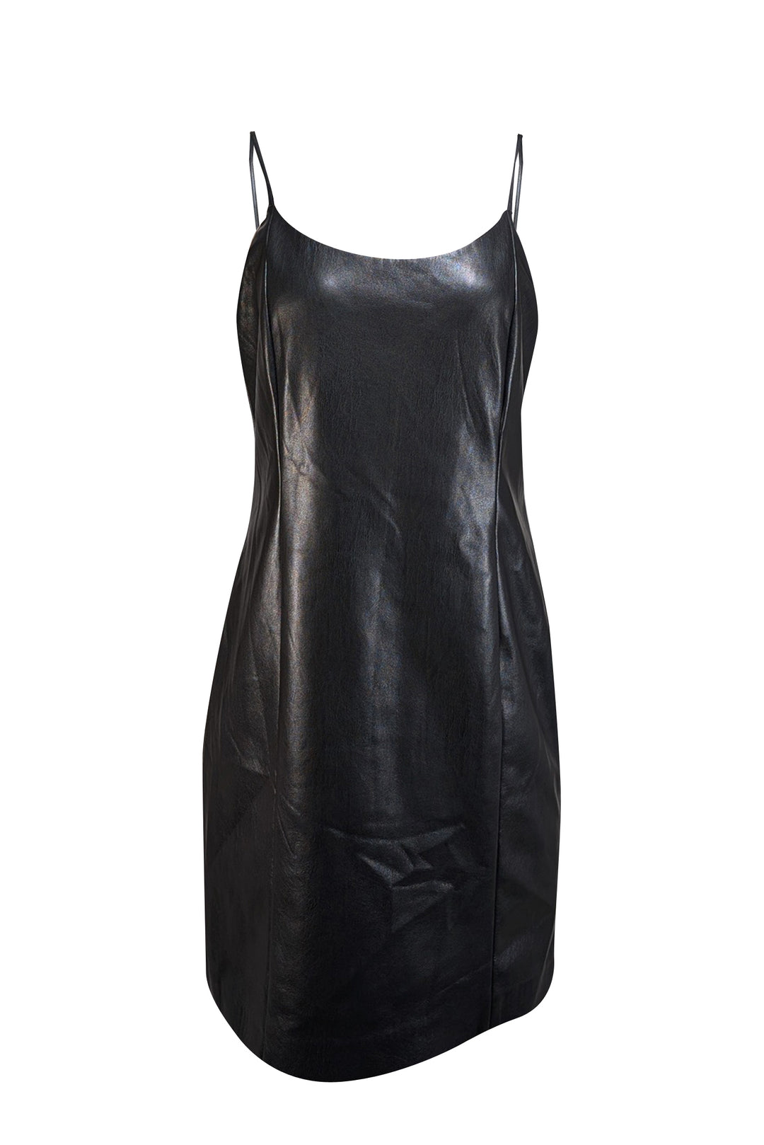 Alice + Olivia Nelle Vegan Leather Mini Dress, Size 14 Alice + Olivia Nelle Vegan Leather Mini Dress, Size 14