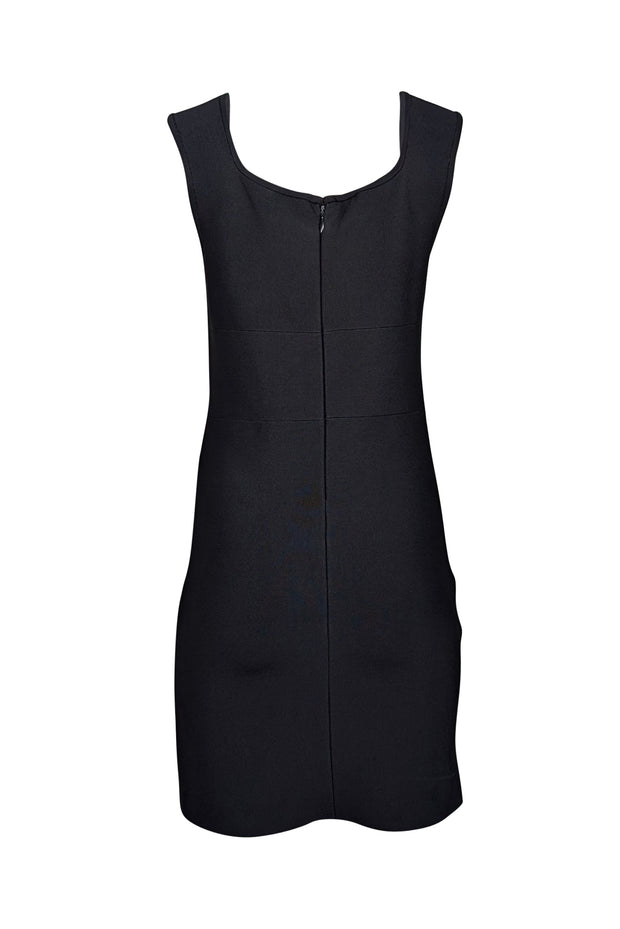 Alice & Olivia - Black Bodycon Sleeveless Square Neck Dress Sz 8 Alice & Olivia - Black Bodycon Sleeveless Square Neck Dress Sz 8