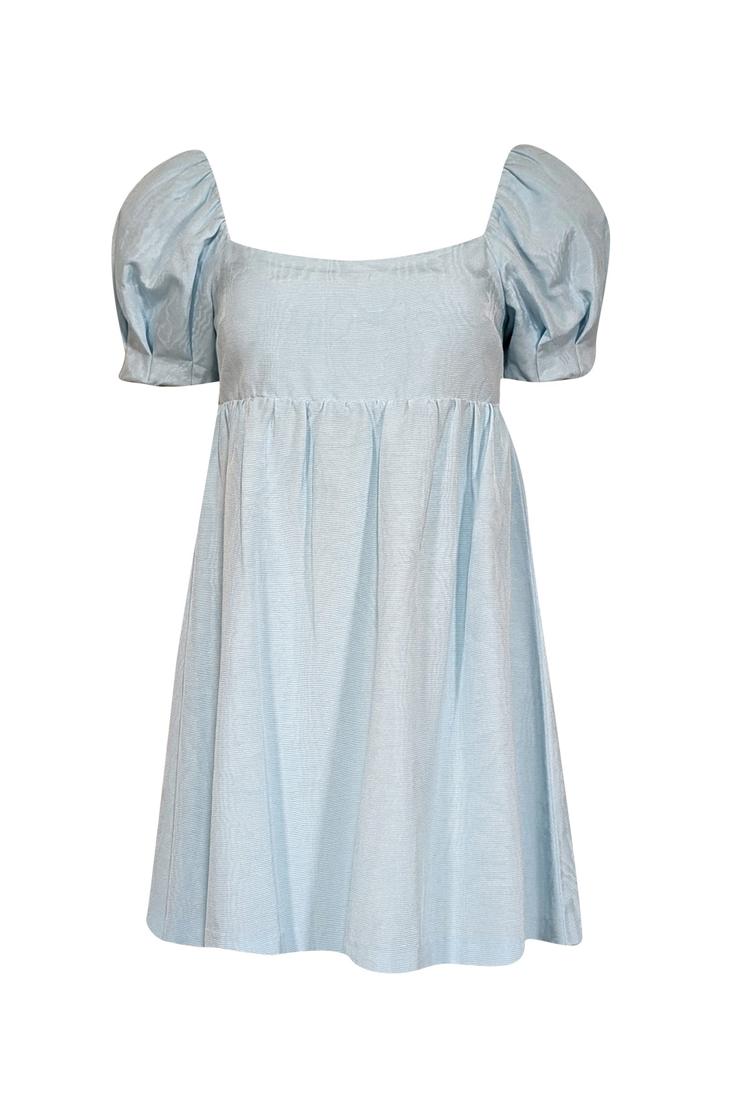 blue dress for baby girl Blue Floral Applique Sequin Babydoll Dress | Purple Door main image 0