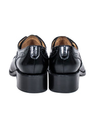 Current Boutique-Angela Scott - Black Leather Oxford Style Shoe Sz 8.5