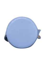 Current Boutique-Anna Paola - Light Blue Pebbled Leather Bucket Bag