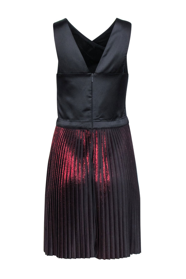 strapless open back dress Armani Exchange