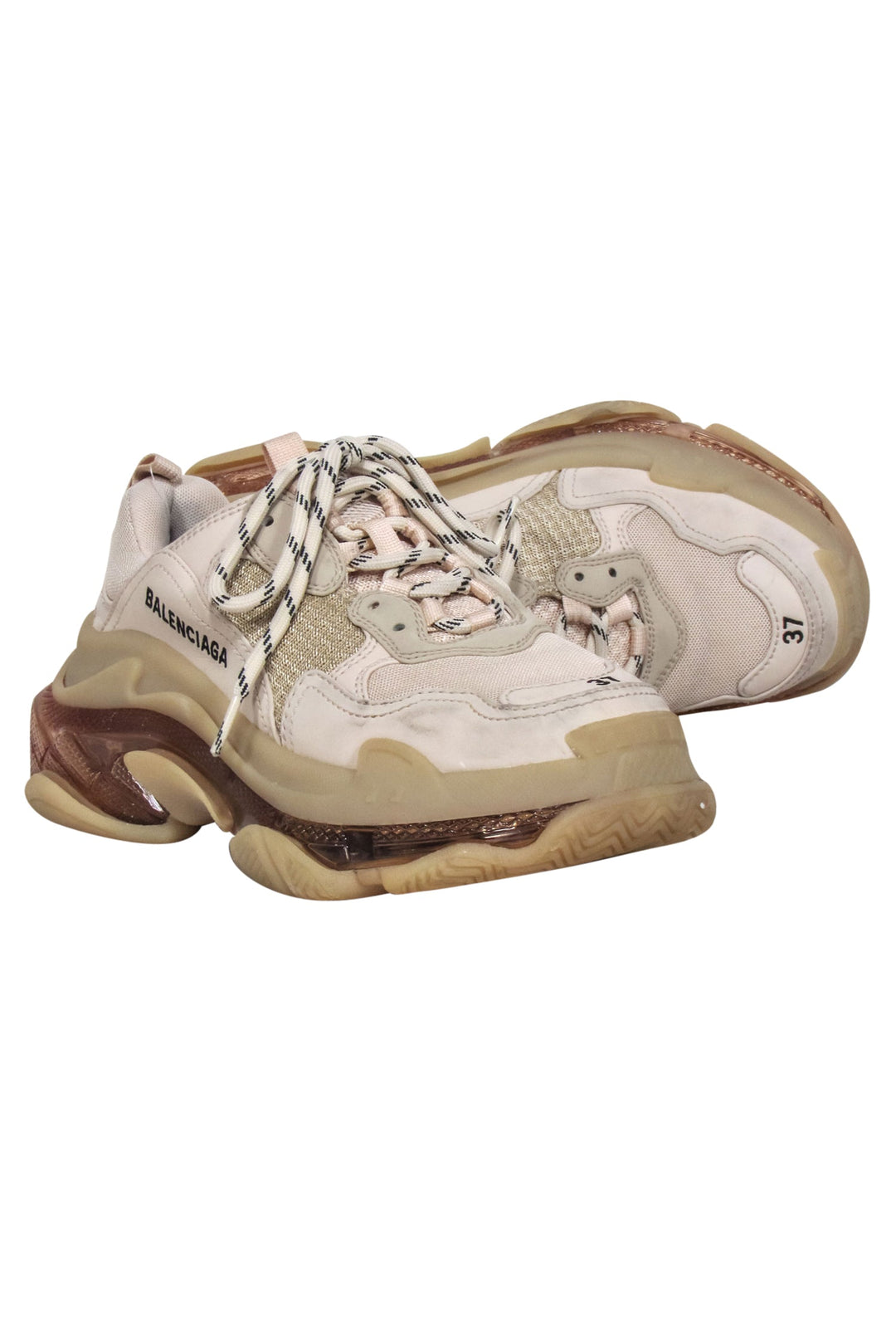 Metal Diy S Triple Balenciaga WMNS) ベージュ tripleS トリプルS BALENCIAGA 'Beige 524039W2FAY9016 Black' Red 靴
