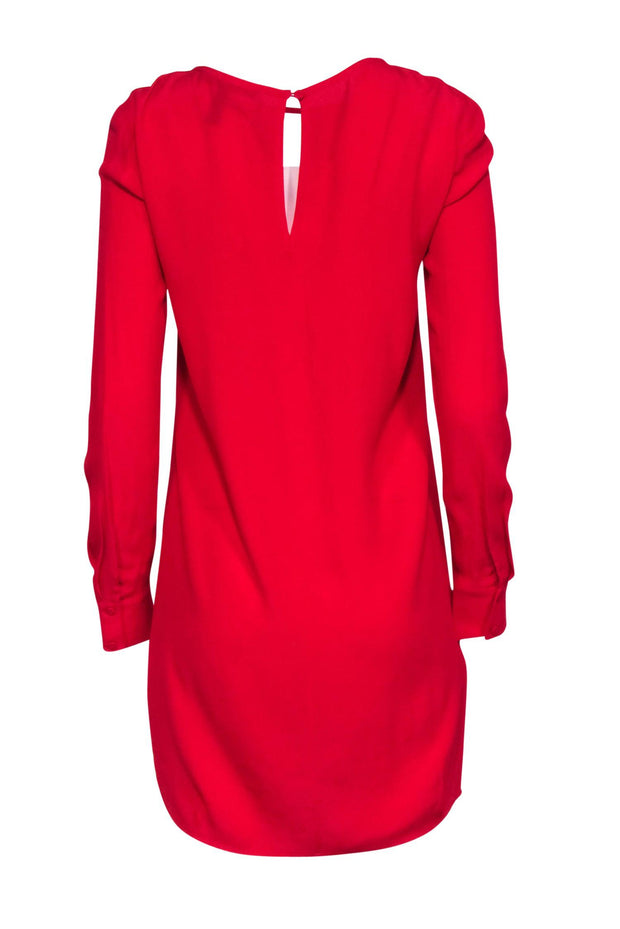 BCBG Max Azria - Red Keyhole Shift Mini Dress Sz XXS BCBG Max Azria - Red Keyhole Shift Mini Dress Sz XXS