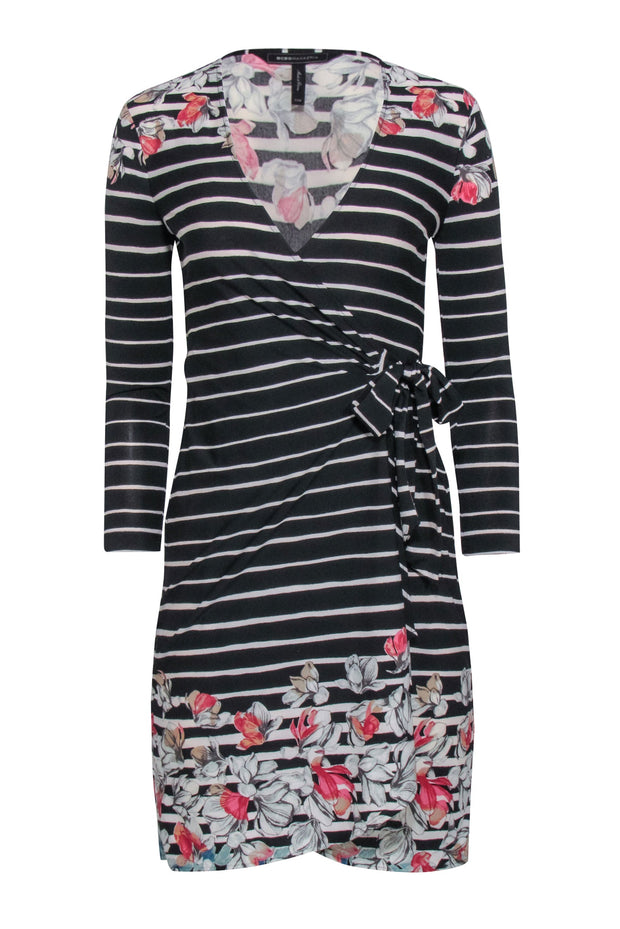 bcbg black and cream dress BCBG Black & Cream Dress XS Womens