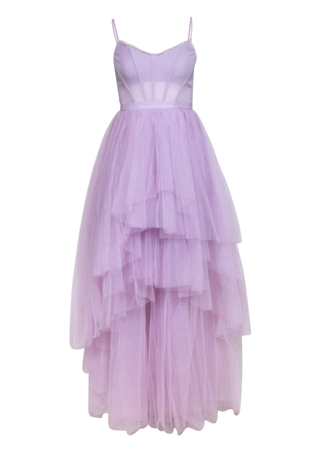 fitted lace wedding dress BCBG Max Azria