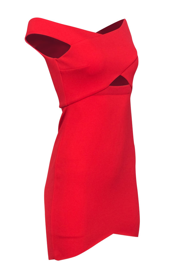 bec and bridge dress red Bec + Bridge BEC & BRIDGE Midi Red Dress Size 10