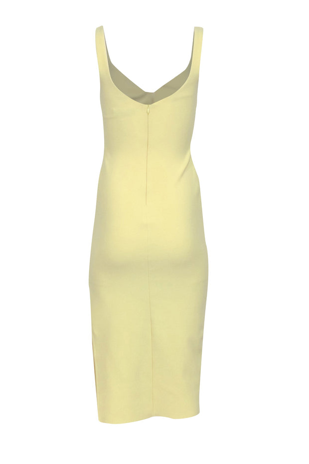 Bec & Bridge - Pale Yellow Cut Out Sleeveless Dress Sz 4