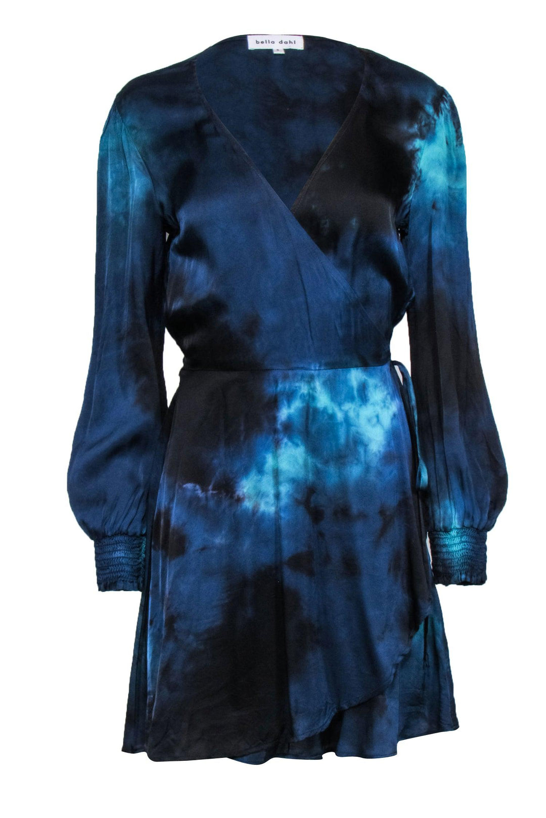 Bella Dahl - Navy Blue Ombre Satin Dress Sz S Bella Dahl - Navy Blue Ombre Satin Dress Sz S