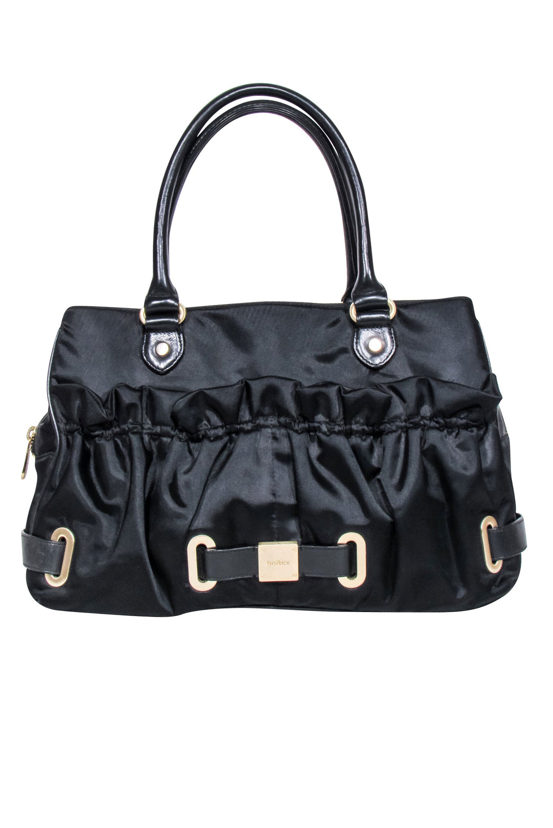 Botkier ボトキエ バック Botkier - Black Satin Large Shoulder Bag