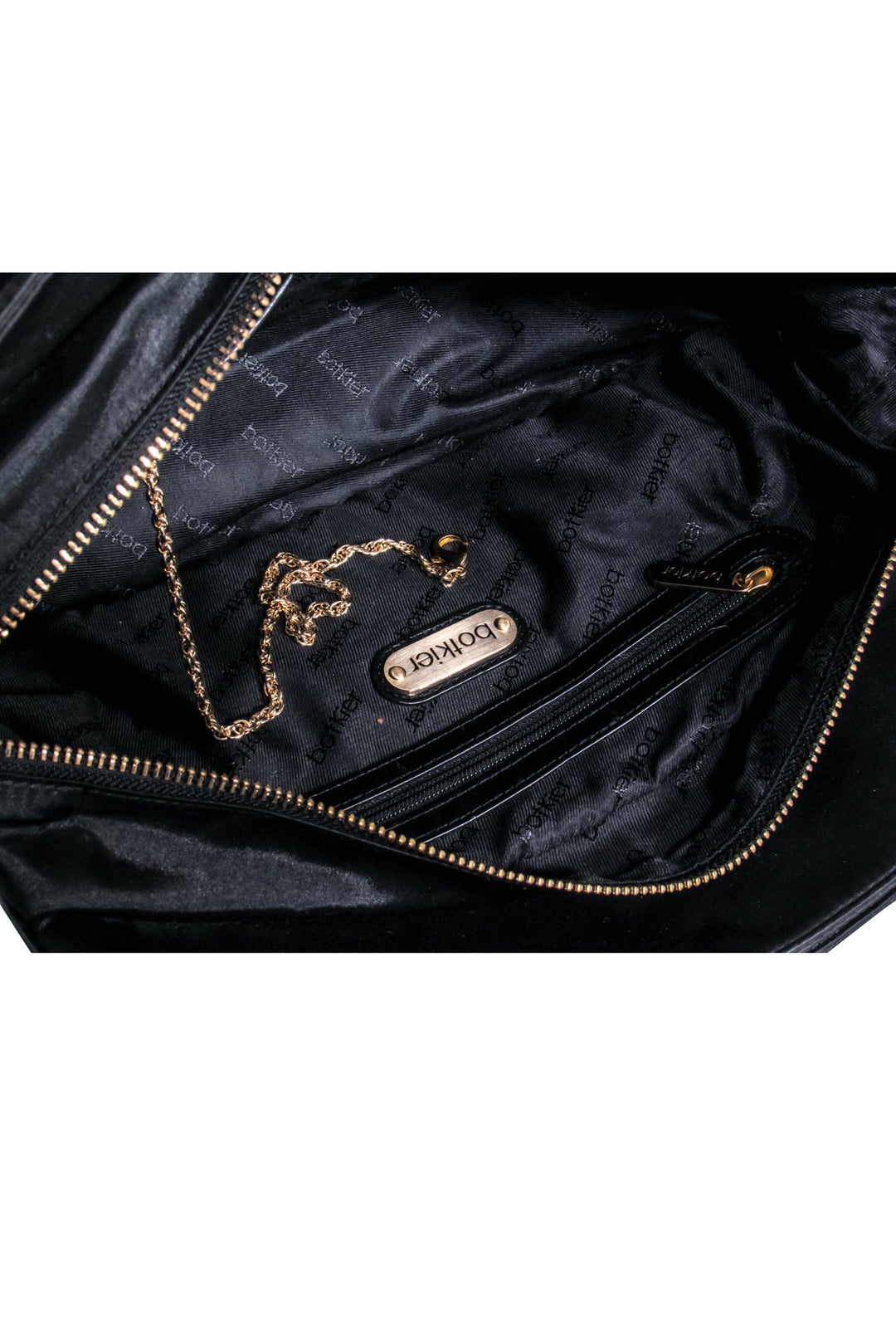 ボトキエ　botkier ショルダーバッグ Botkier - Black Satin Large Shoulder Bag