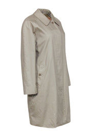 Current Boutique-Burberry - Burberry Beige Button Front Trench Sz M