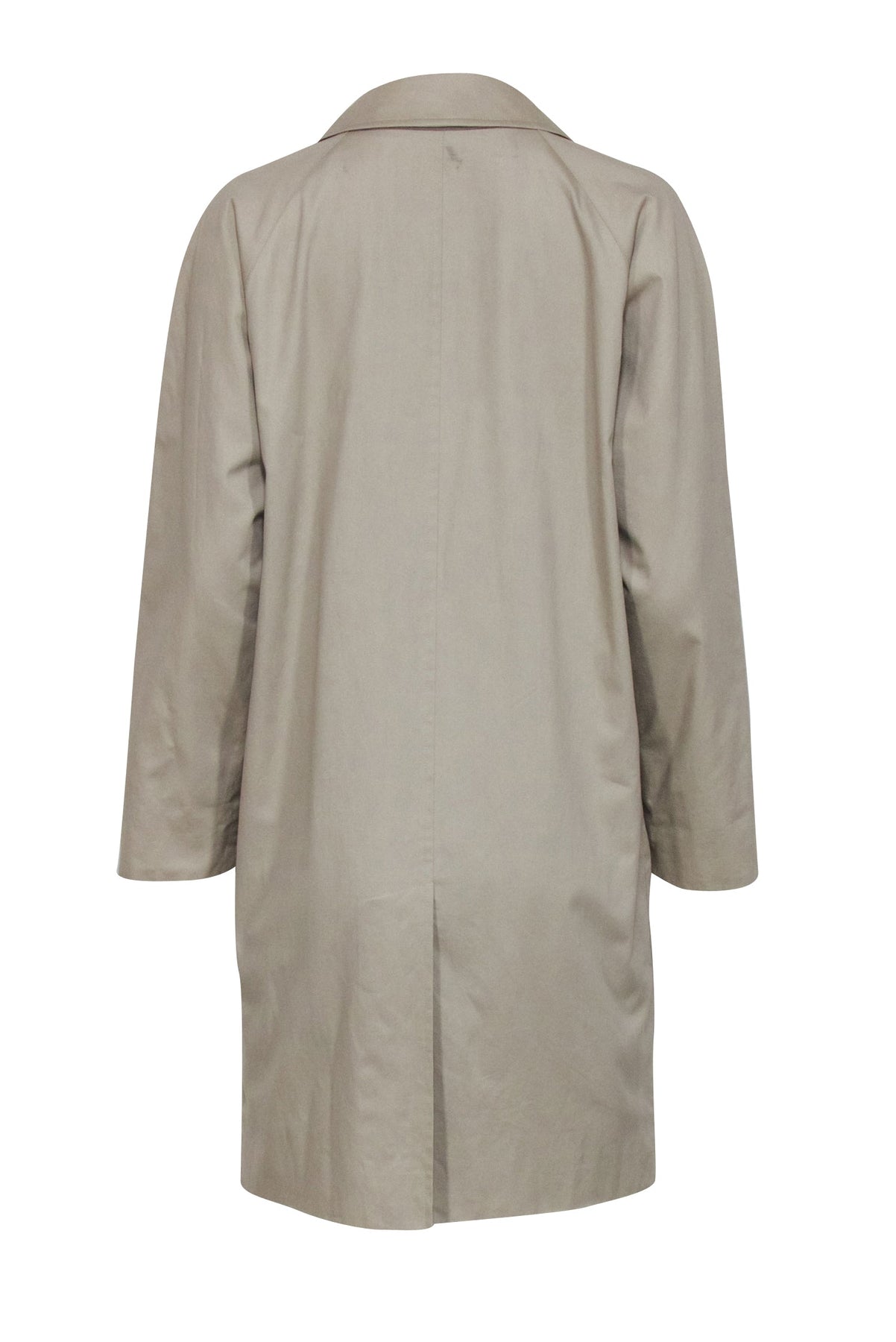 Current Boutique-Burberry - Burberry Beige Button Front Trench Sz M