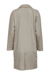 Current Boutique-Burberry - Burberry Beige Button Front Trench Sz M