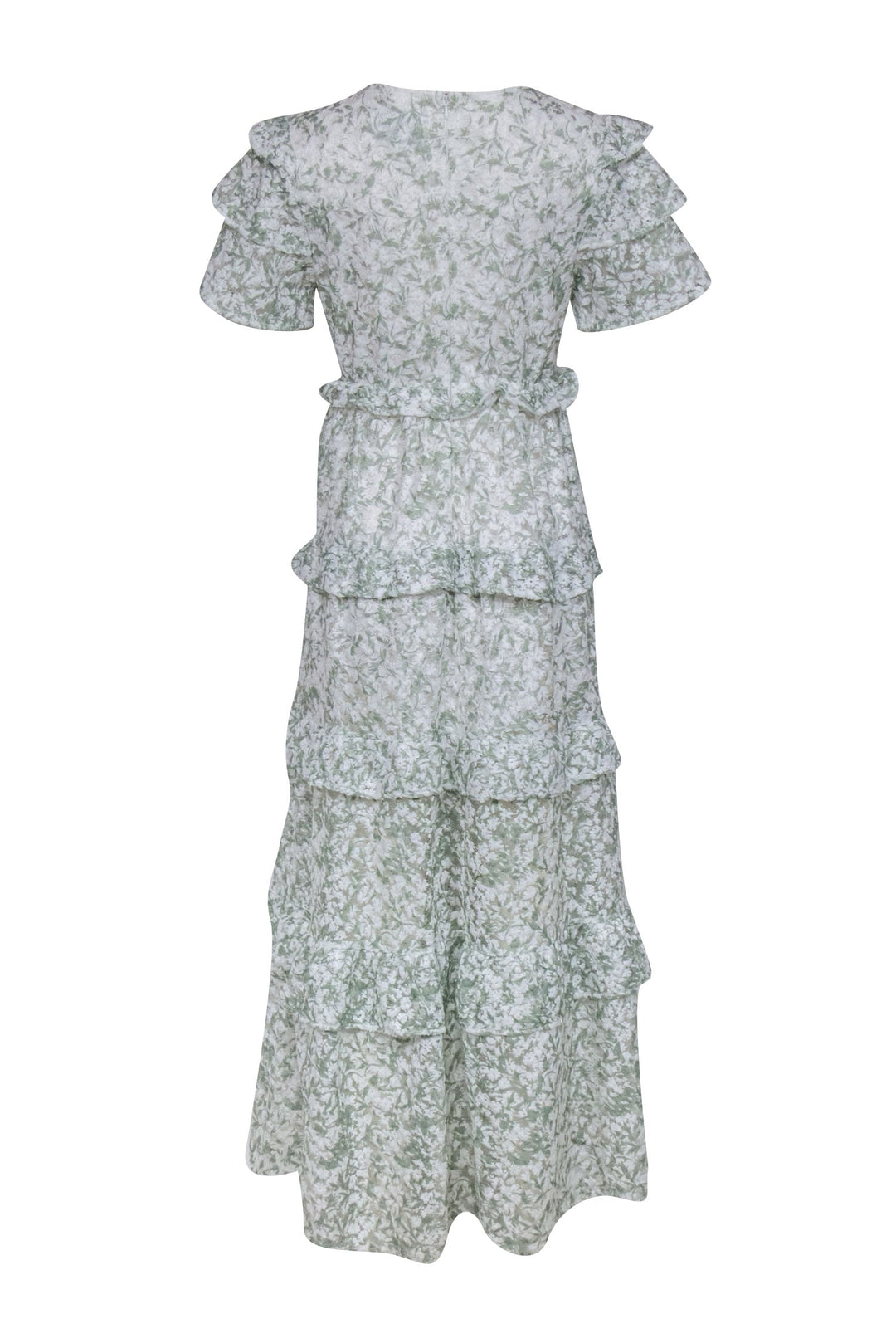 chinese dress ladies Mint Green A-line Deep V-neck Beaded Long Sleeves Evening Gown Prom Dr –  Wish Gown