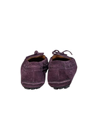 Current Boutique-Car Shoe - Plum Purple Suee Loafer Sz 7.5