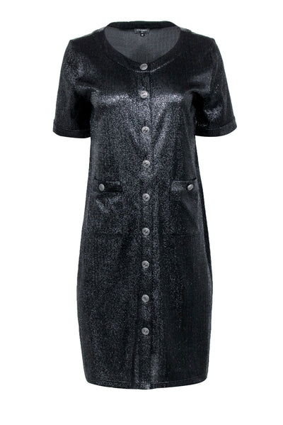 chanel shirt dress Chanel