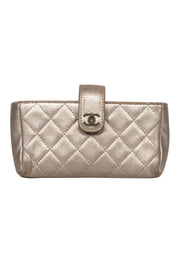 Current Boutique-Chanel - Gold Leather Coin Purse