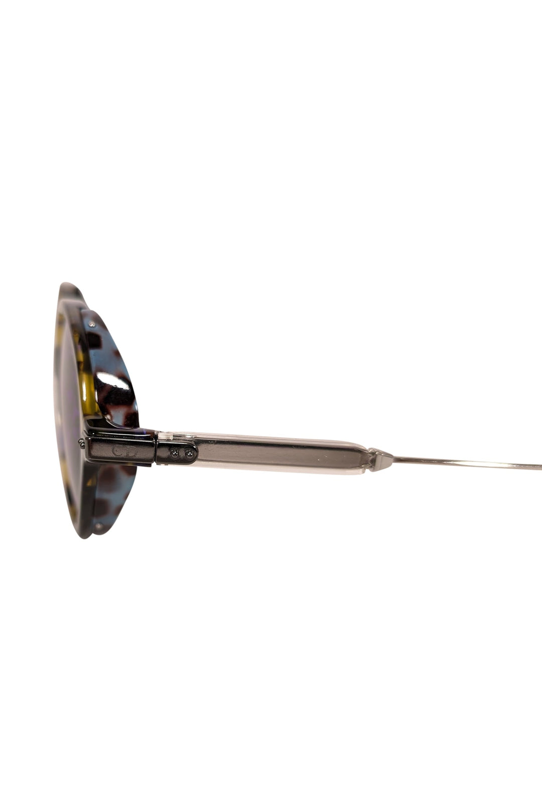 Christian Dior - Green Tortoise Print Round  display picture 1
