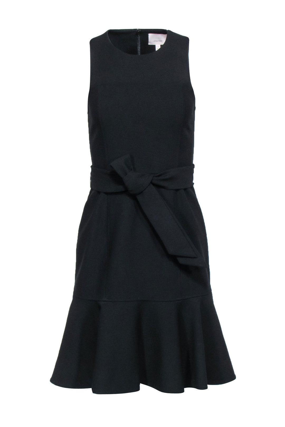 blue dress for baby girl Cinq A Sept Ansey Gown in Black main image 0