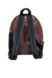 Current Boutique-Coach - Tan & Brown Monogram Coated Canvas & Leather Mini Backpack