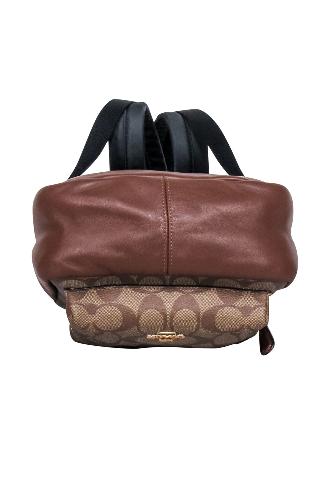 coach backpack tan and brown Coach