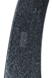 Current Boutique-Coach - Black Leather w/ Gold Buckle Front Sz M