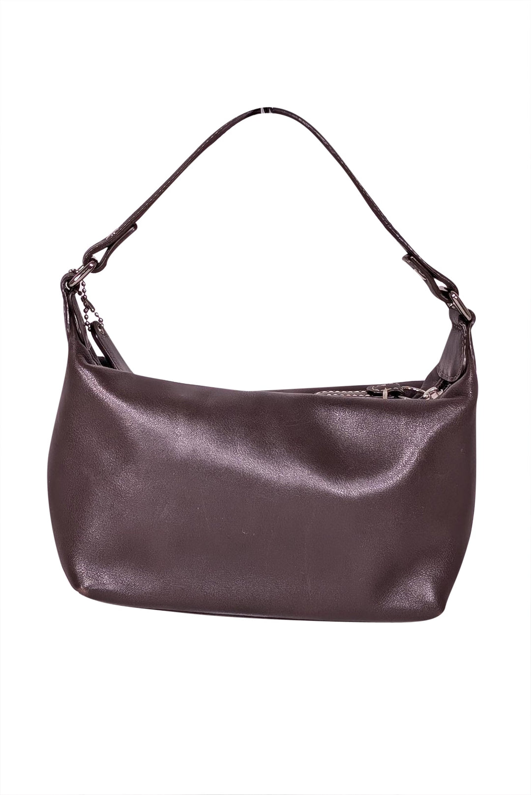 Coach - Brown Leather Mini Bag | Current Boutique