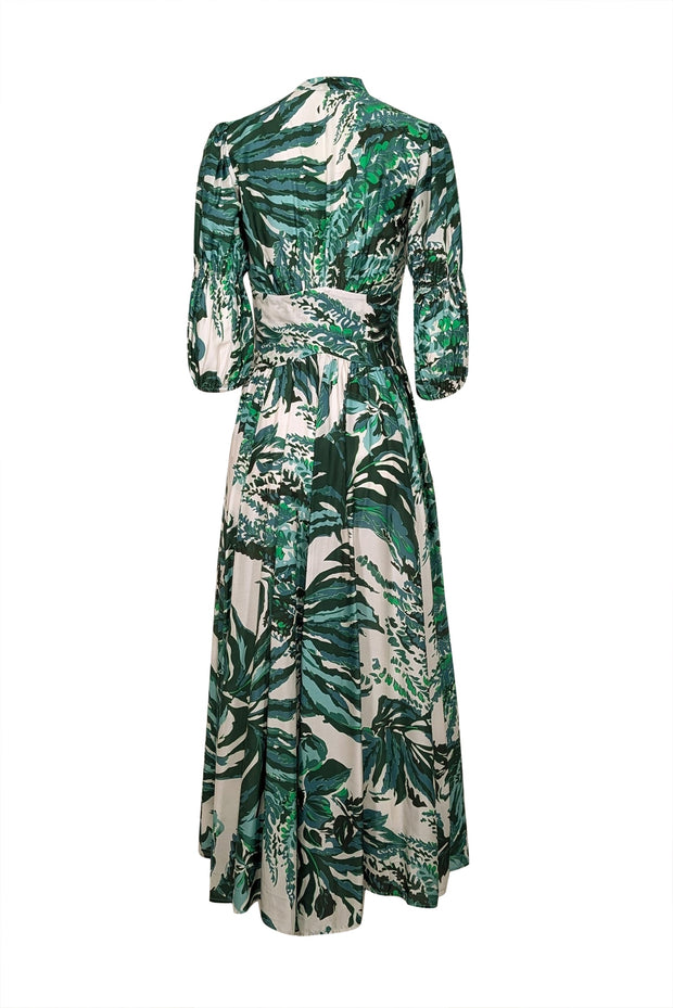 cult gaia green dress Cult Gaia