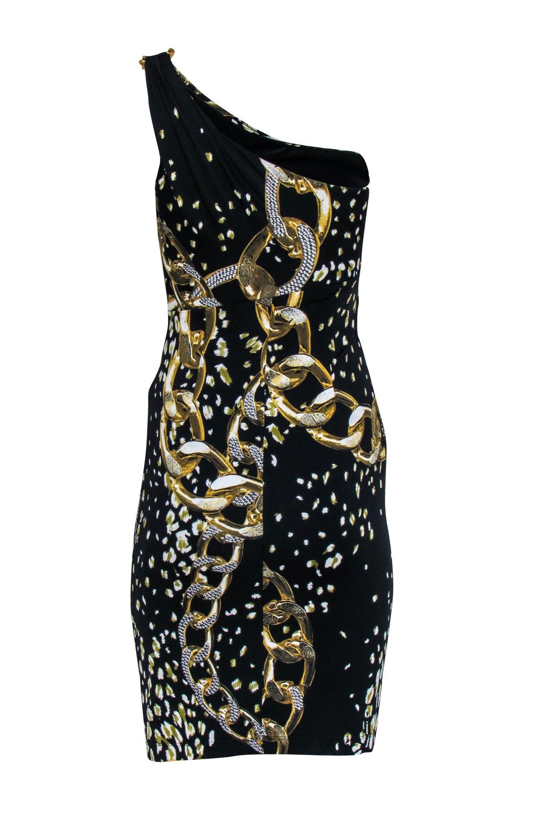 black polka dot cocktail dress Moonlit Charm Mini - and White, Large | Hazel and Olive formal event SCHL006226_DG_4X Size:2XL/38 Boho Hippie Type Dresses