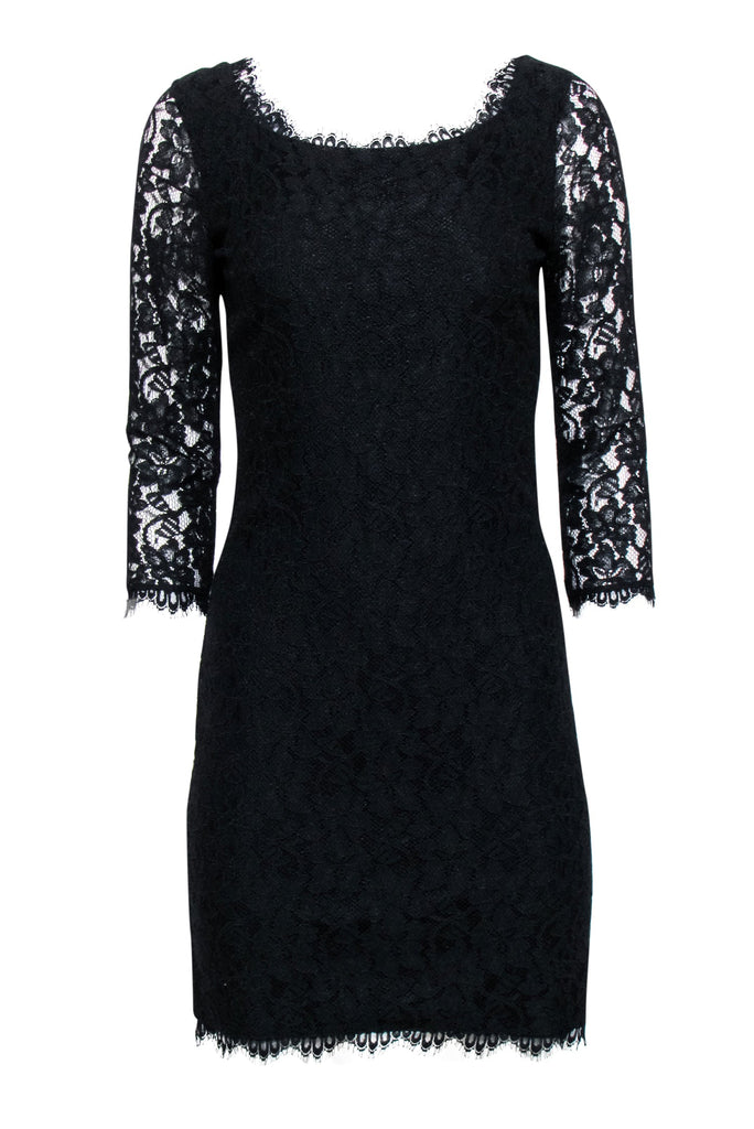Diane Von Furstenberg Zarita Long Lace Dress