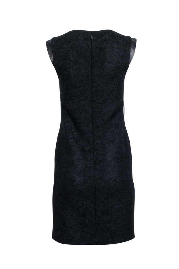 diane von furstenberg leather dress DIANE VON FURSTENBERG A-Line Mini Dress