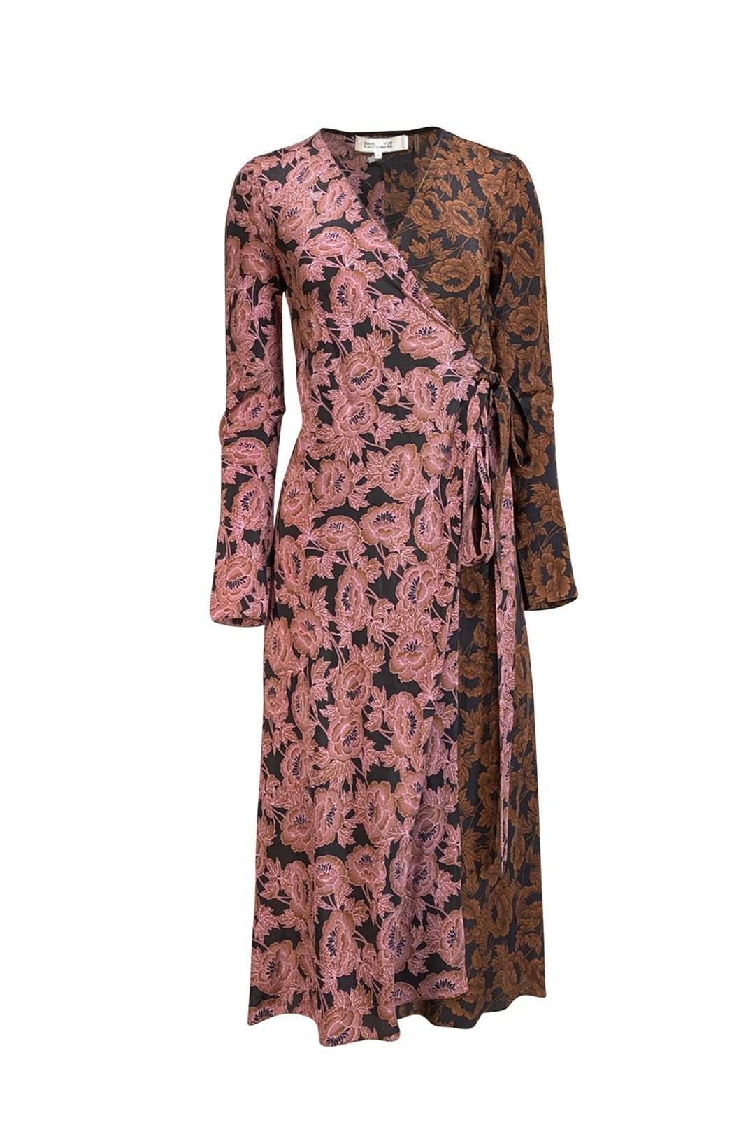 light brown suede dress Diane von Furstenberg
