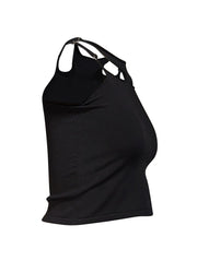 Current Boutique-Dion Lee - Black Halter Tank Top Sz 2