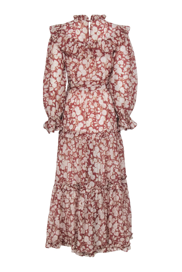doen red dress Marianne by Doen line skirt. Doen - Rust Red &