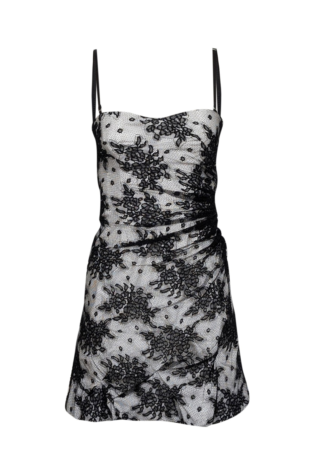 black lace dolce and gabbana dress Long lace dress in Black for Women
