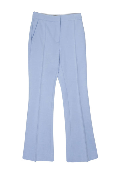 Current Boutique-Dorothee Schumacher - Powder Blue Pleated Detail High Waist Pants Sz 2