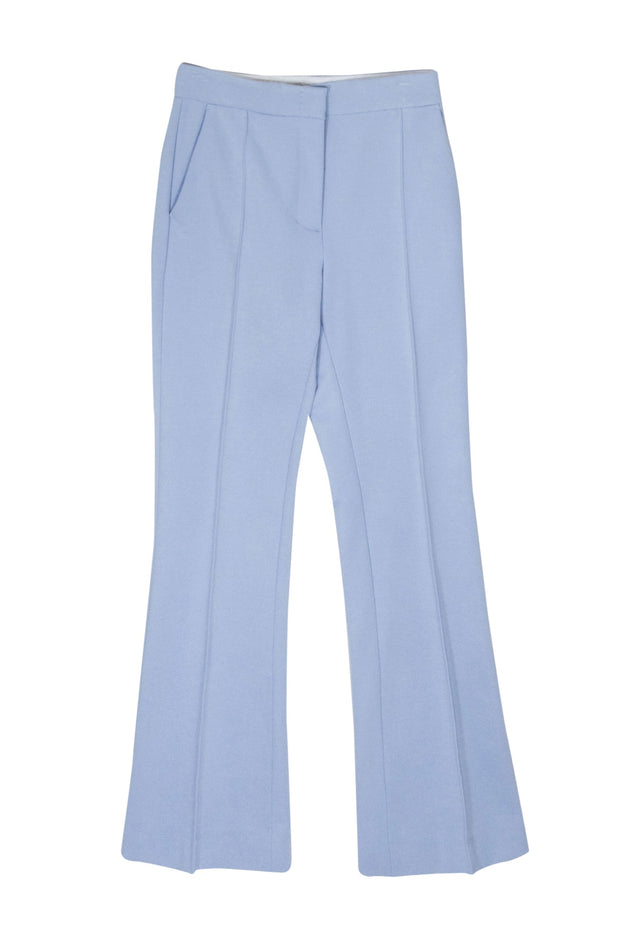 Current Boutique-Dorothee Schumacher - Powder Blue Pleated Detail High Waist Pants Sz 2