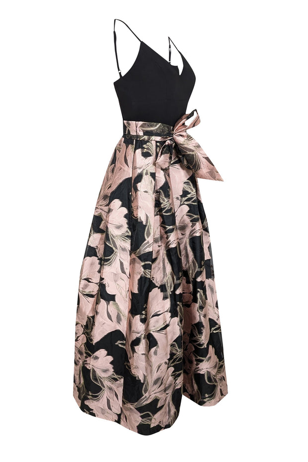 Eliza J - Rose Gold, Pink, & Black Sleeveless Formal Dress Sz 6 Eliza J - Rose Gold, Pink, & Black Sleeveless Formal Dress Sz 6