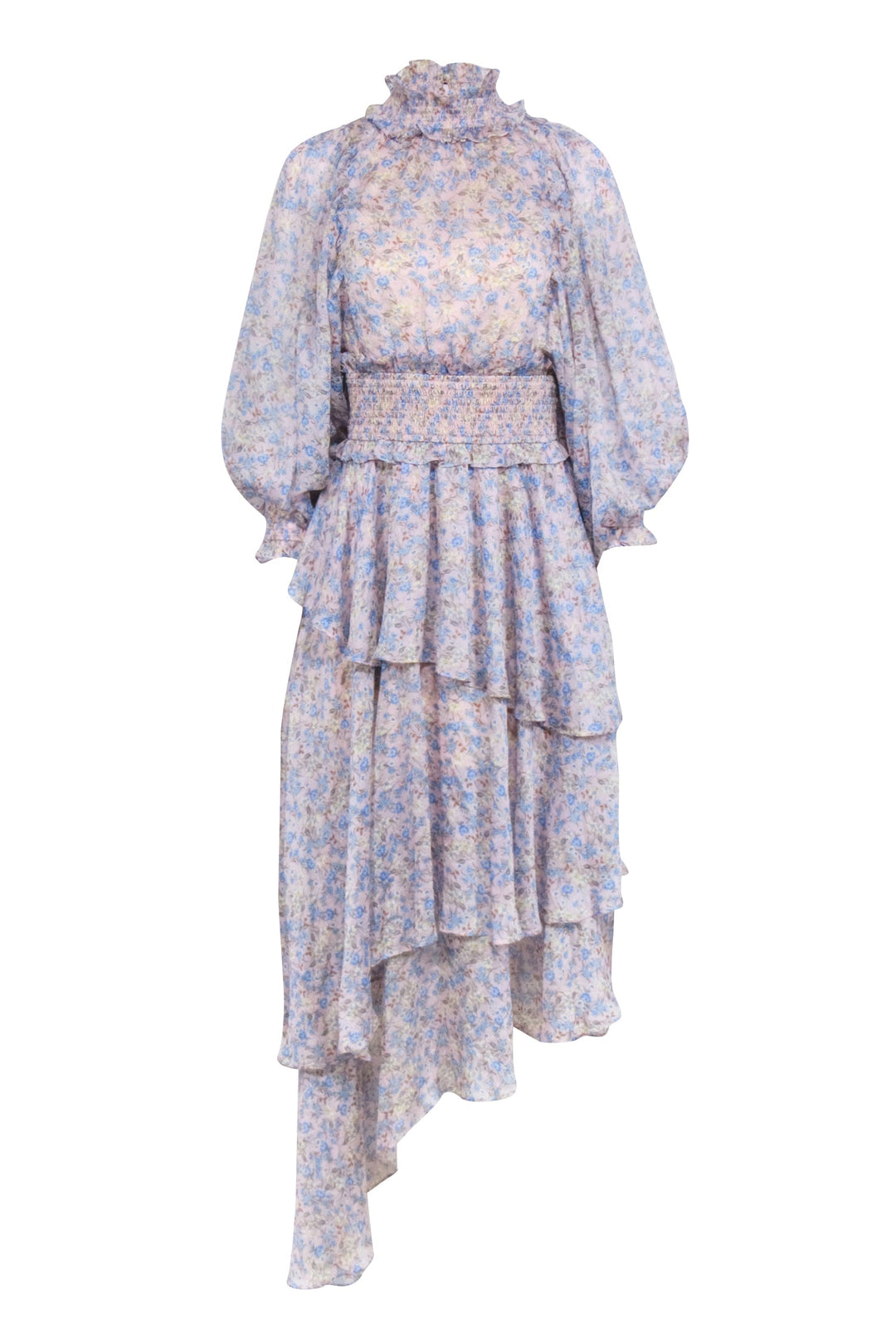 ELLIATT Astrid Dress in Periwinkle Multi