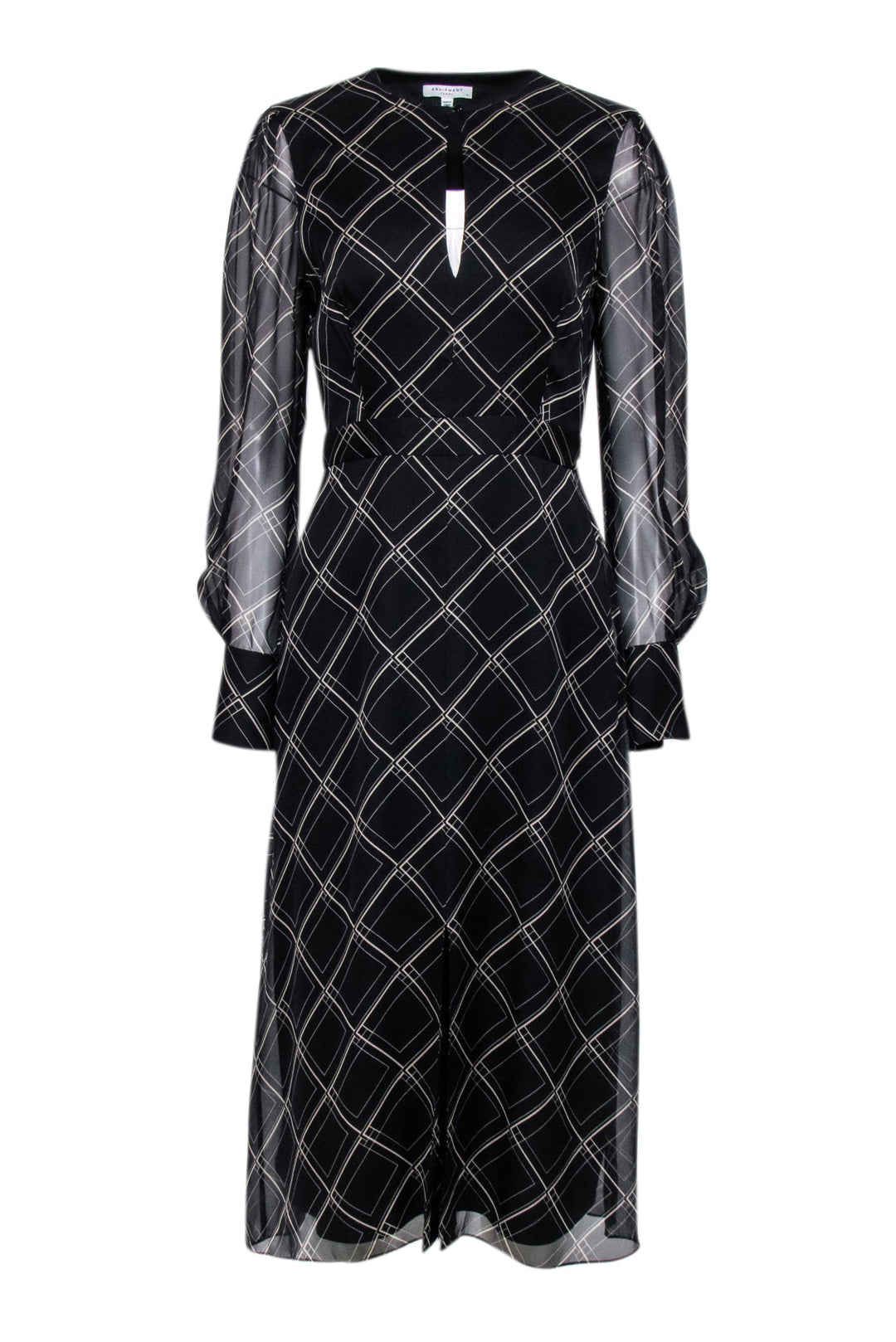 equipment midi dress Equipment Femme Size M Blue, Red, Multi Silk Spaghetti Strap V Neck Midi  Dress