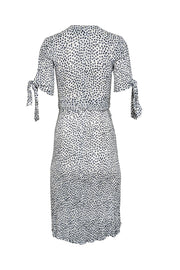 Current Boutique-Faithfull the Brand - White w/ Blue & Green Floral Print Dress Sz 4